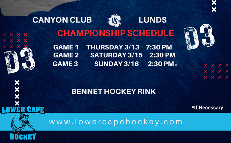Division 3 Championship Schedule