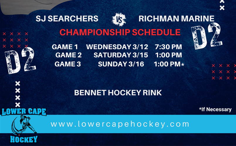 Division 2 Championship Schedule